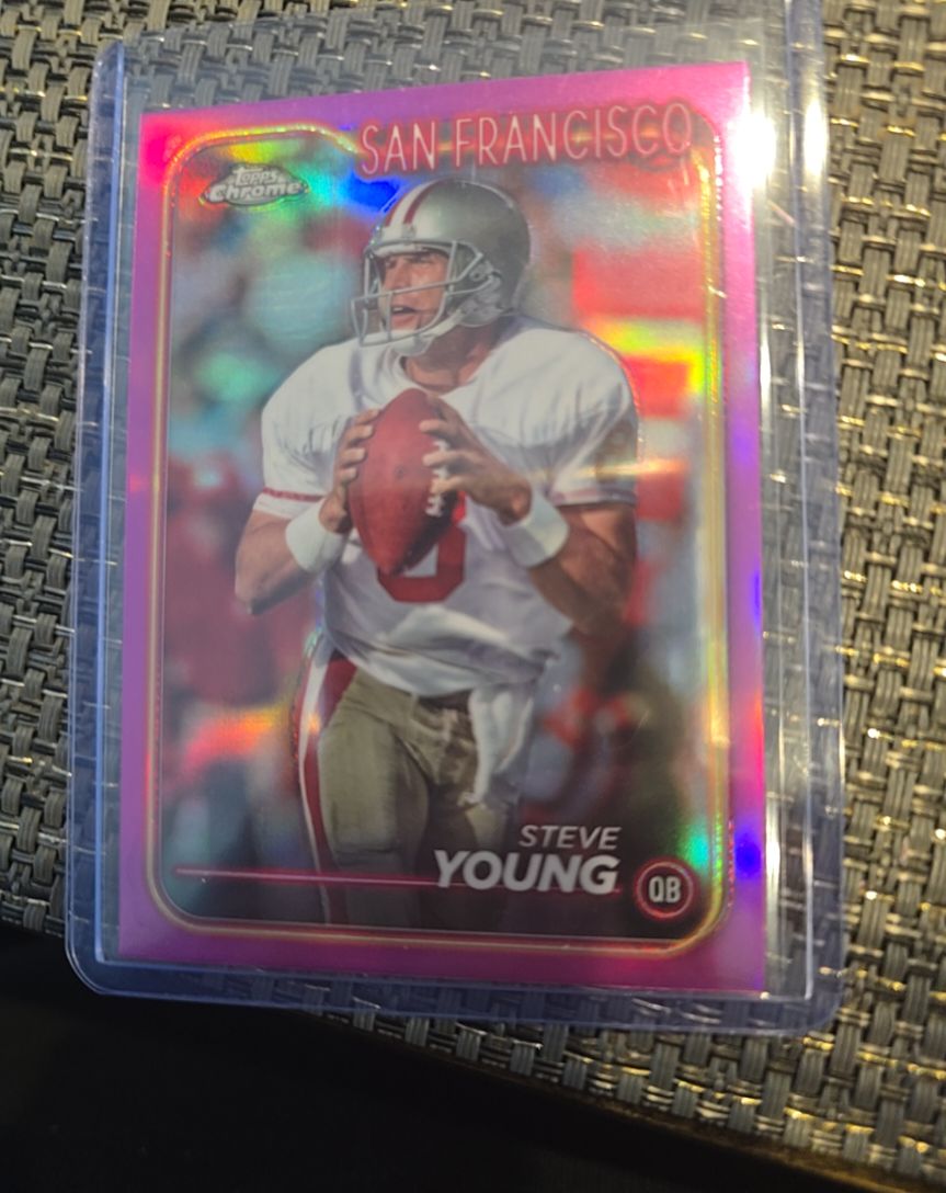 2024 Topps Chrome #178 Steve Young — front