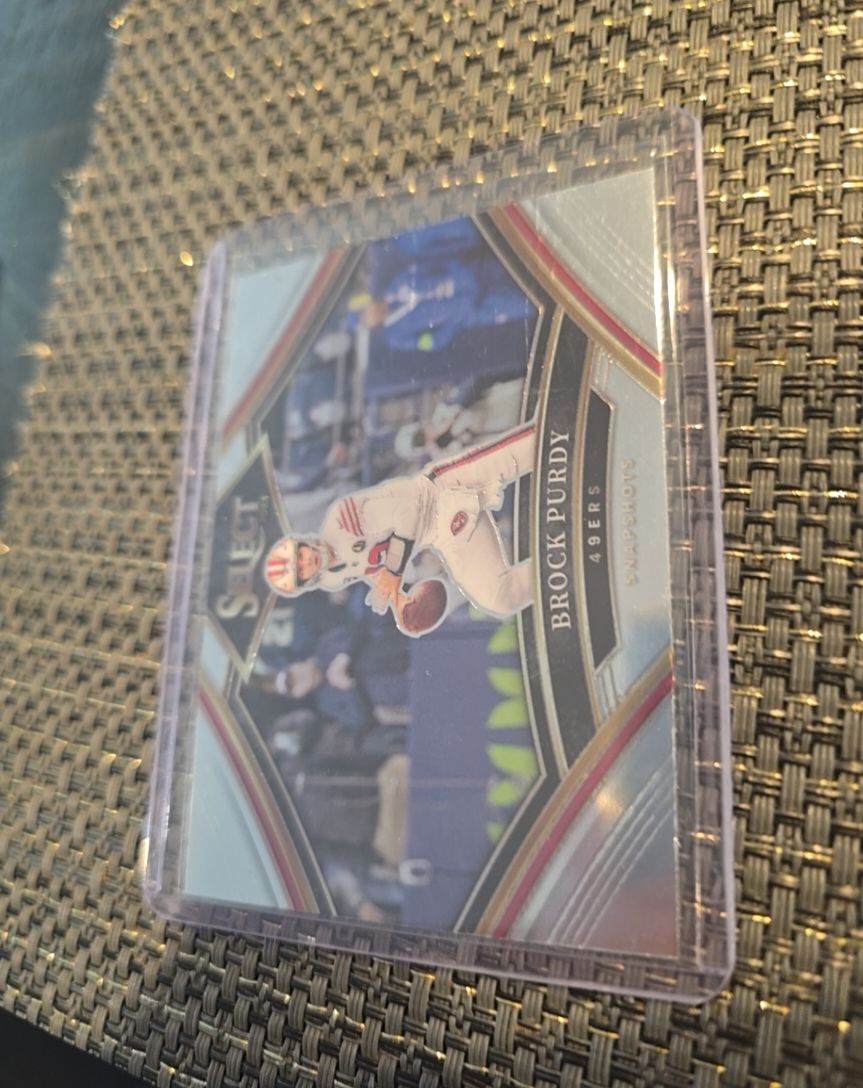 2023 Panini Select Snapshots #SS-BP Brock Purdy — front