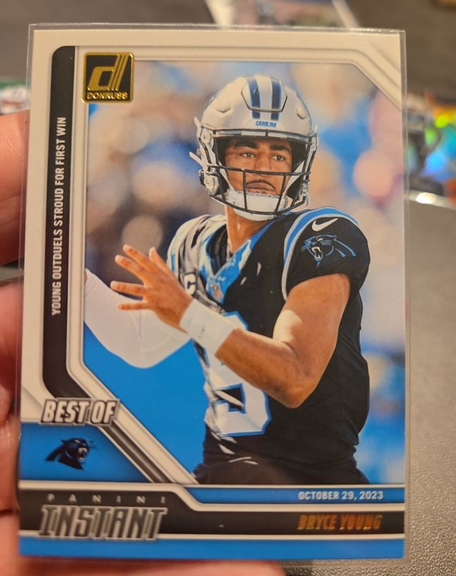 2024 Donruss #18 Bryce Young Best of Panini Instant — front