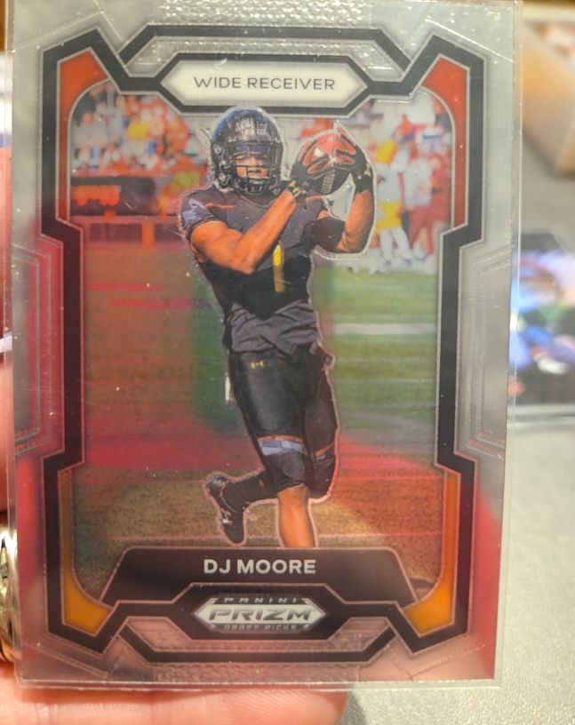 2024 Panini Prizm Draft Picks #17 DJ Moore — front
