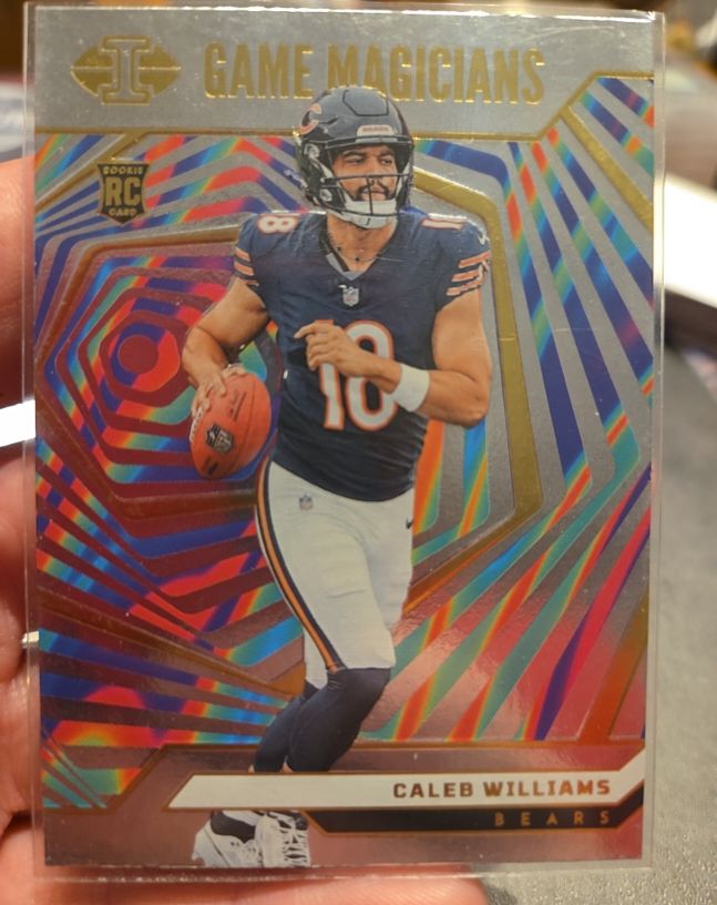 2024 Panini Illusions #25 Caleb Williams Game Magicians — front