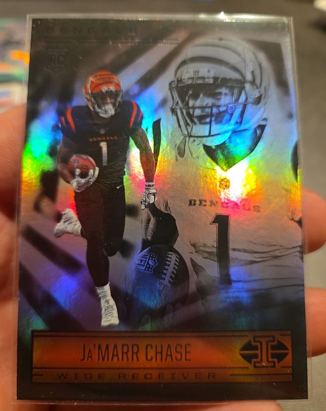 2021 Panini Illusions #65 Ja'Marr Chase — front