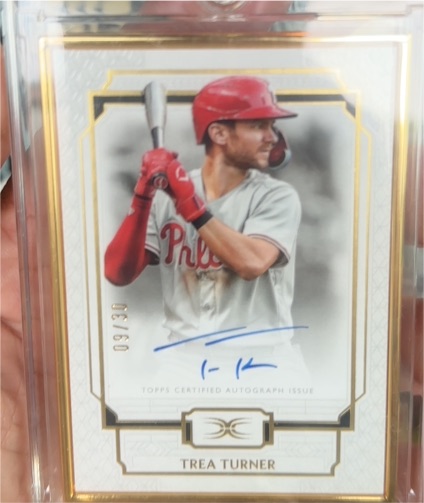 2024 Topps Definitive Collection #30 Trea Turner — front