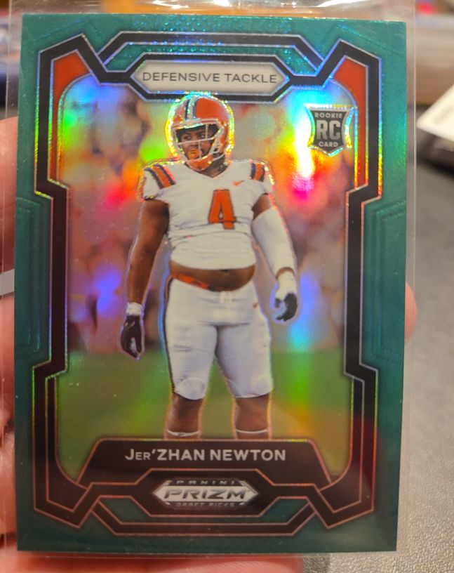2024 Panini Prizm Draft Picks #136 Jer'Zhan Newton — front