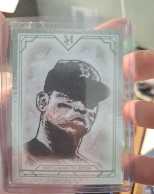 2023 Topps Museum Collection Canvas Collection #CCR-6 Rafael Devers — front
