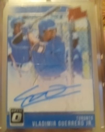 2018 Donruss Optic Rookie Vladimir Guerrero Jr. RC — front