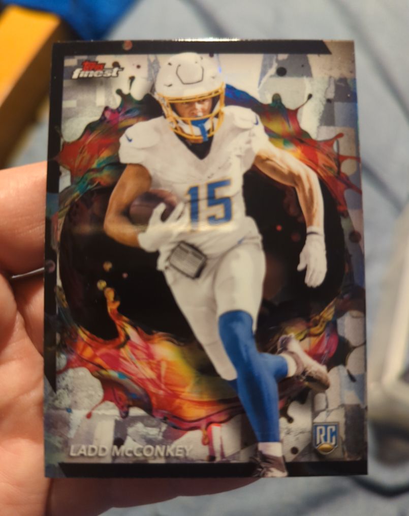 2024 Topps Finest #261 Ladd McConkey — front