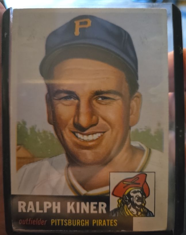 1953 Topps #191 Ralph Kiner — front