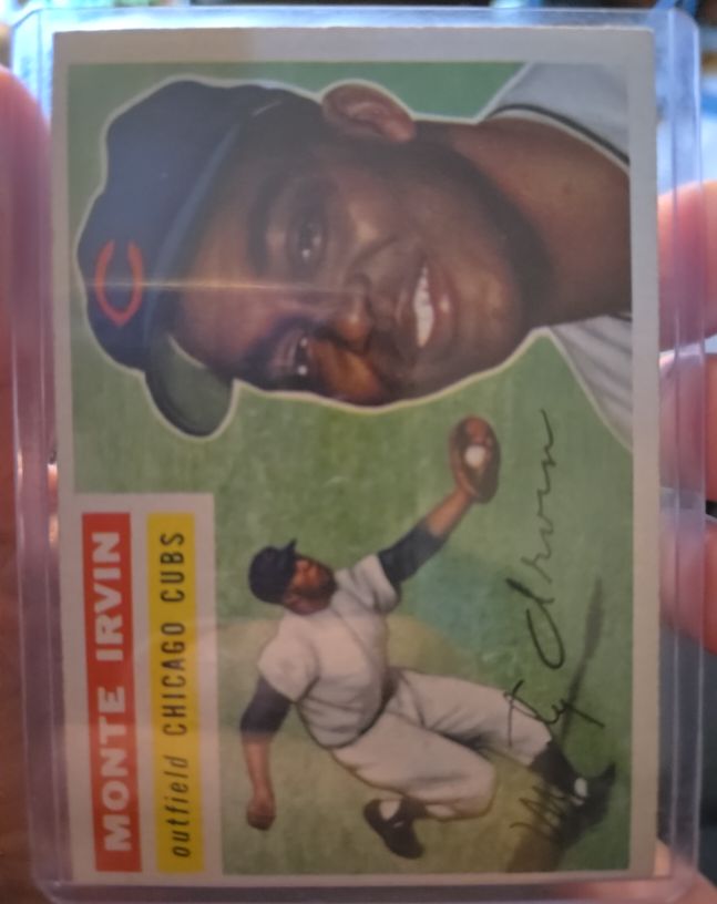 1956 Topps #194 Monte Irvin — front