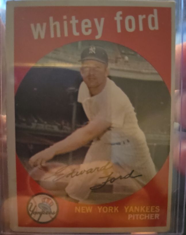 1959 Topps #430 Whitey Ford — front