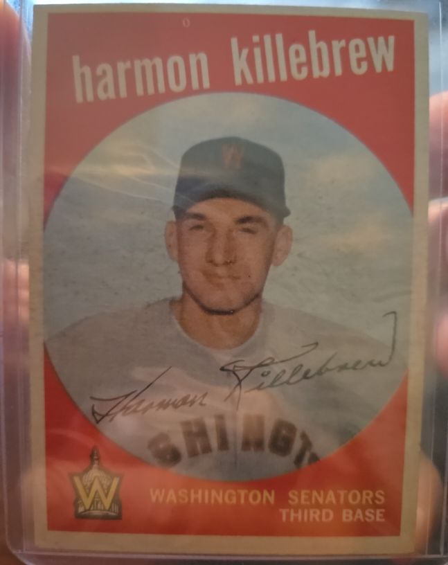 1959 Topps #515 Harmon Killebrew — front