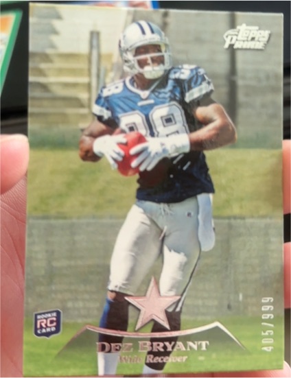 2010 Topps Prime #415 Dez Bryant — front