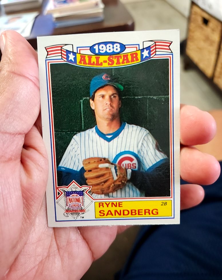 1989 Topps 1988 All-Star #14 Ryne Sandberg — front