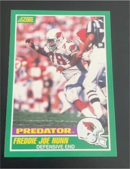 1989 Score #320 Freddie Joe Nunn — front