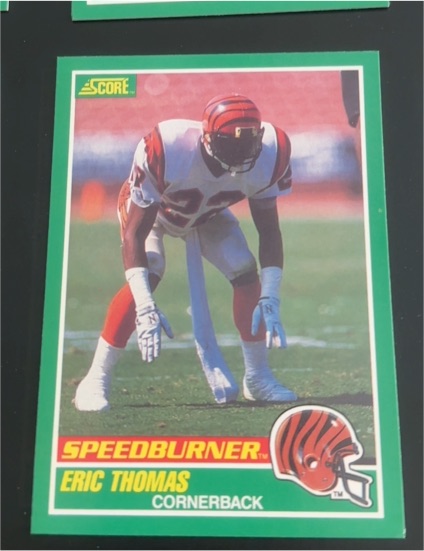 1989 Score #316 Eric Thomas — front