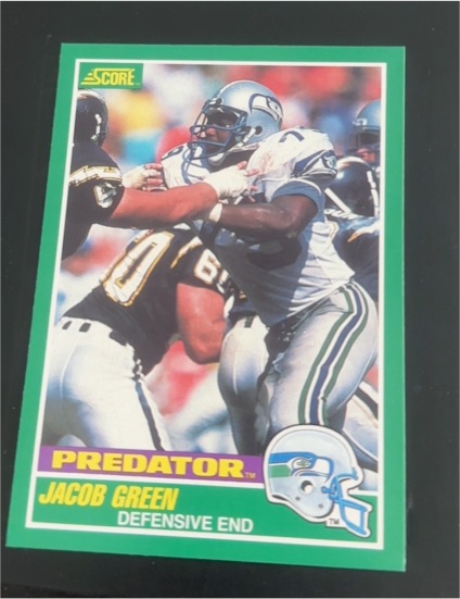 1989 Score #318 Jacob Green — front