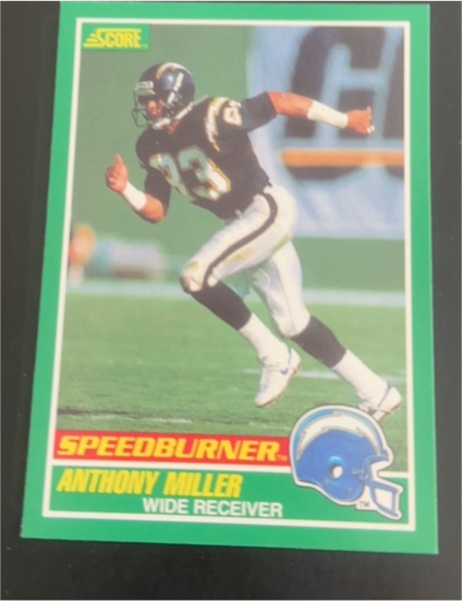 1989 Score #311 Anthony Miller — front