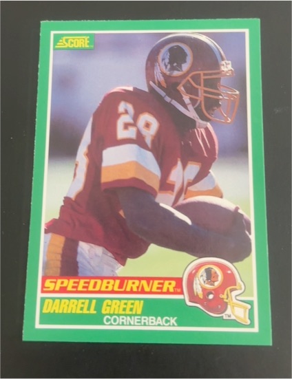 1989 Score #310 Darrell Green — front