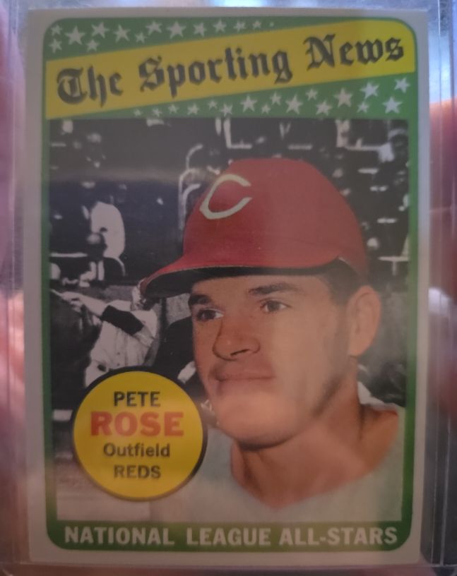 1969 Topps #424 Pete Rose — front
