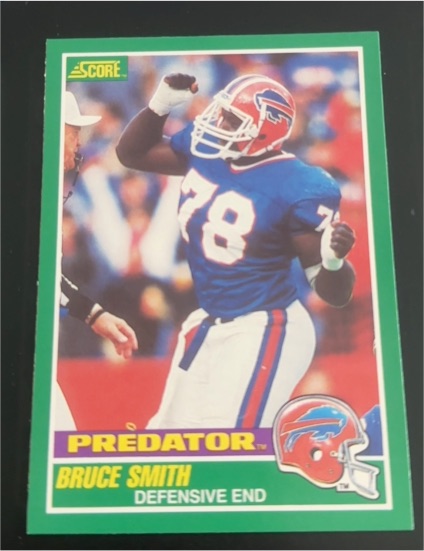 1989 Score #325 Bruce Smith — front