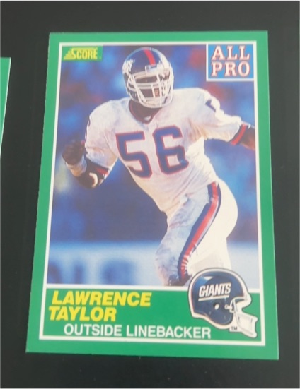 1989 Score #295 Lawrence Taylor All Pro — front