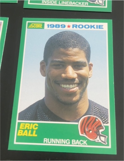 1989 Score #264 Eric Ball — front