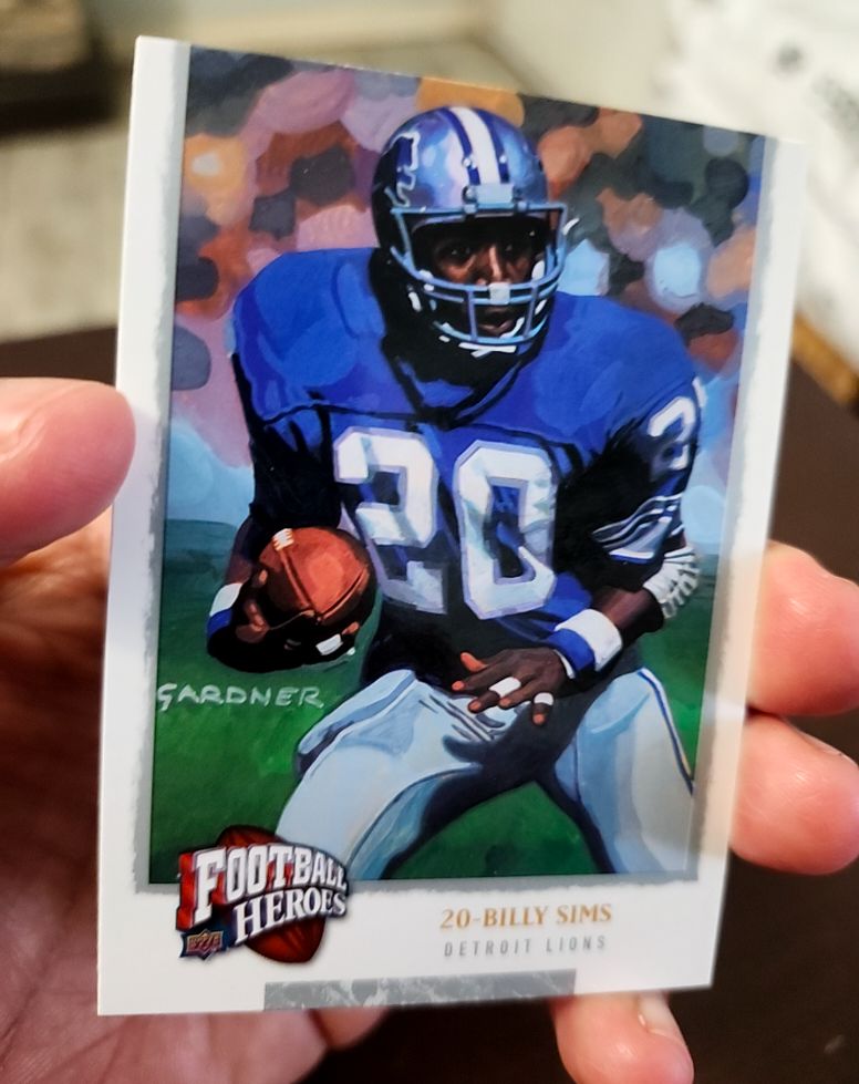 2008 Upper Deck Football Heroes #204 Billy Sims — front