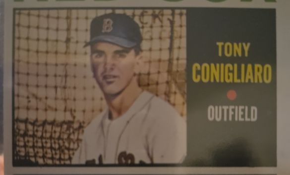 1964 Topps #287 Tony Conigliaro / Bill Spanswick — front
