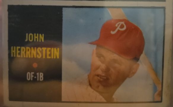 1964 Topps #100 John Herrnstein — front