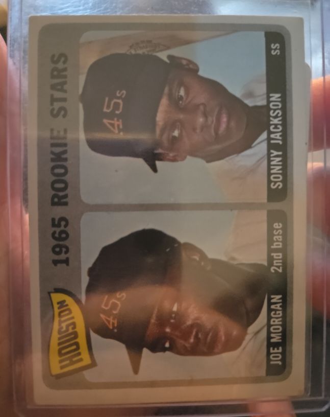 1965 Topps #16 Rookie Stars Joe Morgan Sonny Jackson — front