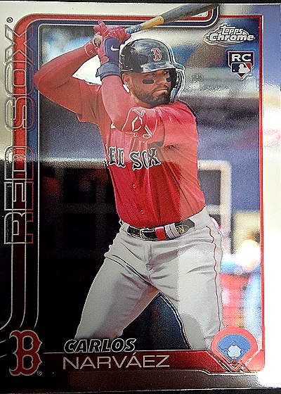 2025 Topps Chrome #194 Carlos Narváez — front