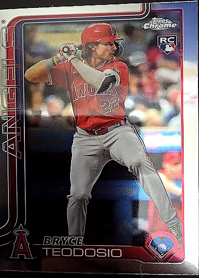 2025 Topps Chrome #198 Bryce Teodosio — front
