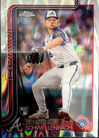 2025 Topps Chrome #103 Spencer Schwellenbach — front