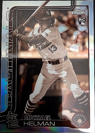2025 Topps Chrome #104 Michael Helman — front