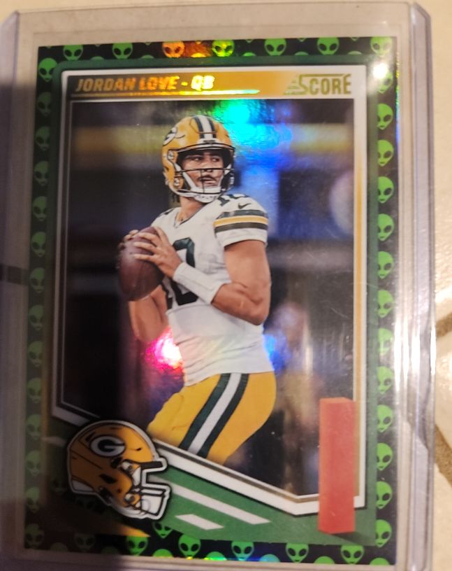 2025 Panini Score #119 Jordan Love — front