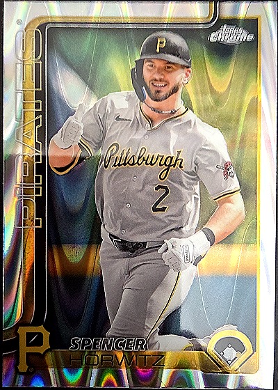 2025 Topps Chrome #243 Spencer Horwitz — front