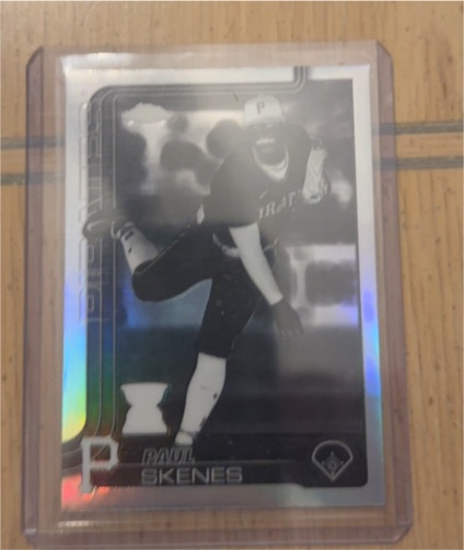 2025 Topps Chrome #300 Paul Skenes — front