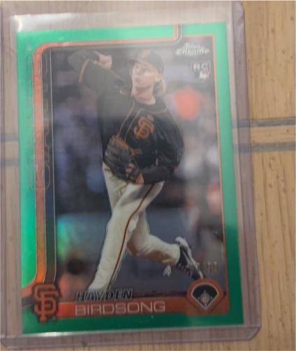 2025 Topps Chrome #138 Hayden Birdsong — front