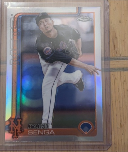 2025 Topps Chrome #246 Kodai Senga — front
