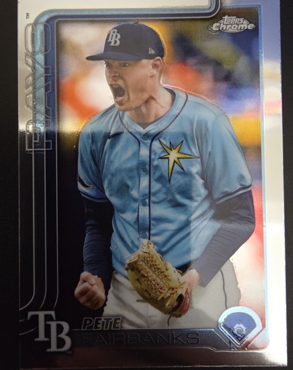 2025 Topps Chrome #84 Pete Fairbanks — front