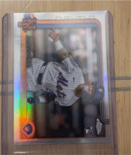2025 Topps #NYM Luisangel Acuna — front