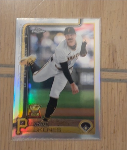 2025 Topps Chrome #300 Paul Skenes — front
