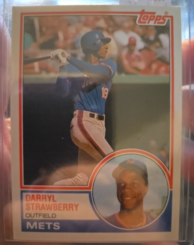 1983 Topps Traded #108T Darryl Strawberry — front
