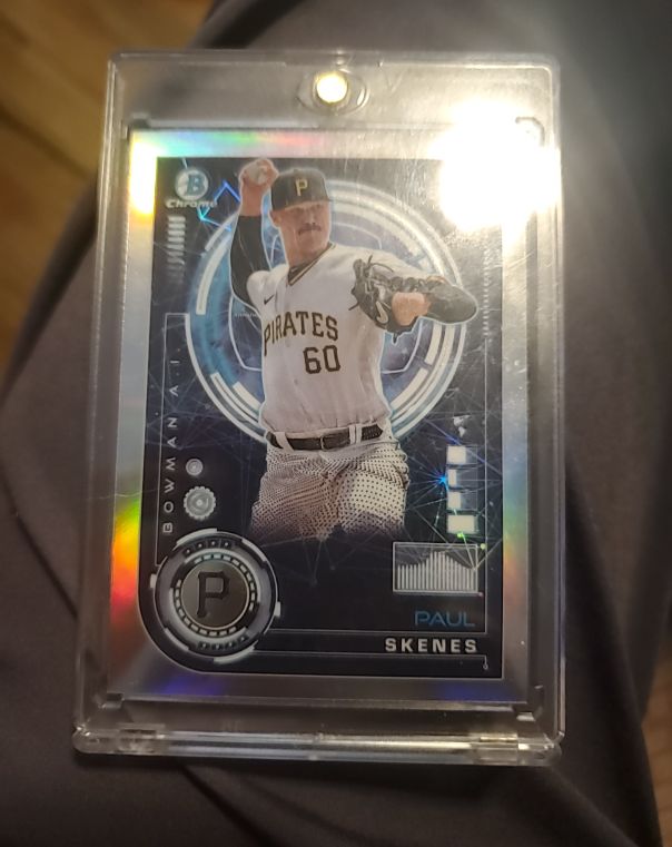 2024 Bowman Chrome #BAI-15 Paul Skenes — front