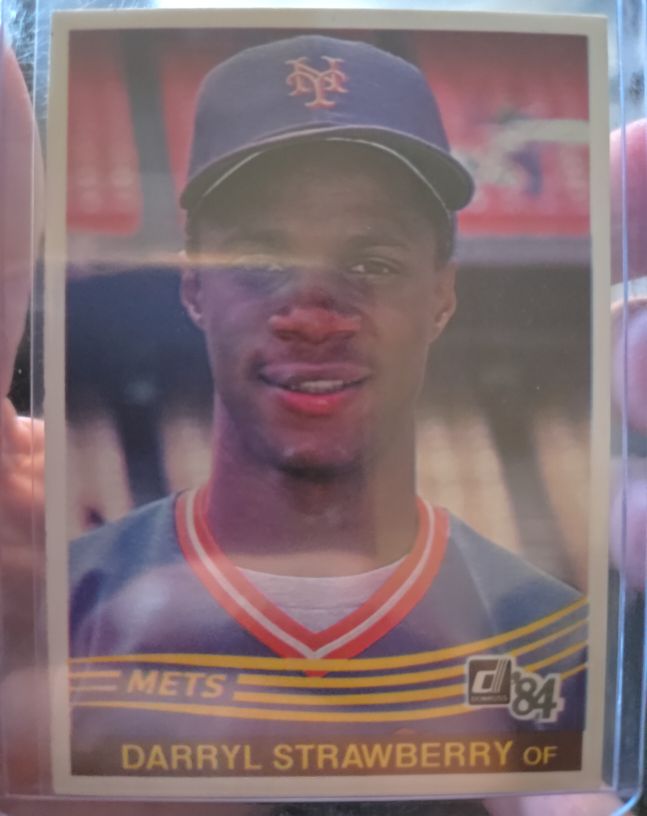 1984 Donruss #68 Darryl Strawberry — front