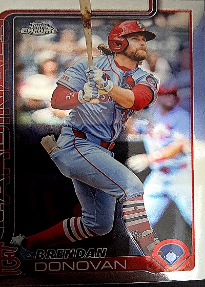 2025 Topps Chrome #233 Brendan Donovan — front