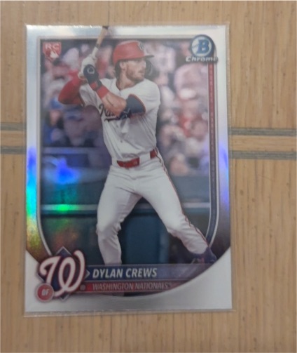 2025 Bowman Chrome #42 Dylan Crews — front