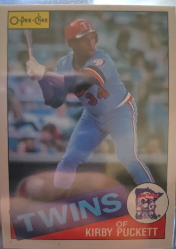 1985 O-Pee-Chee #536 Kirby Puckett — front