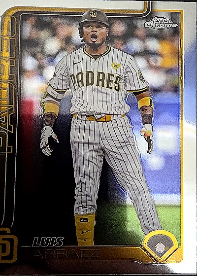 2025 Topps Chrome #216 Luis Arraez — front