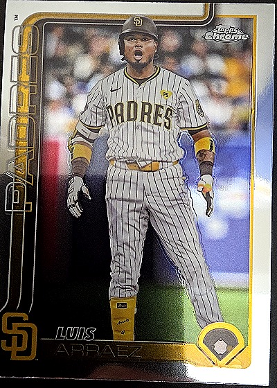 2025 Topps Chrome #216 Luis Arraez — front